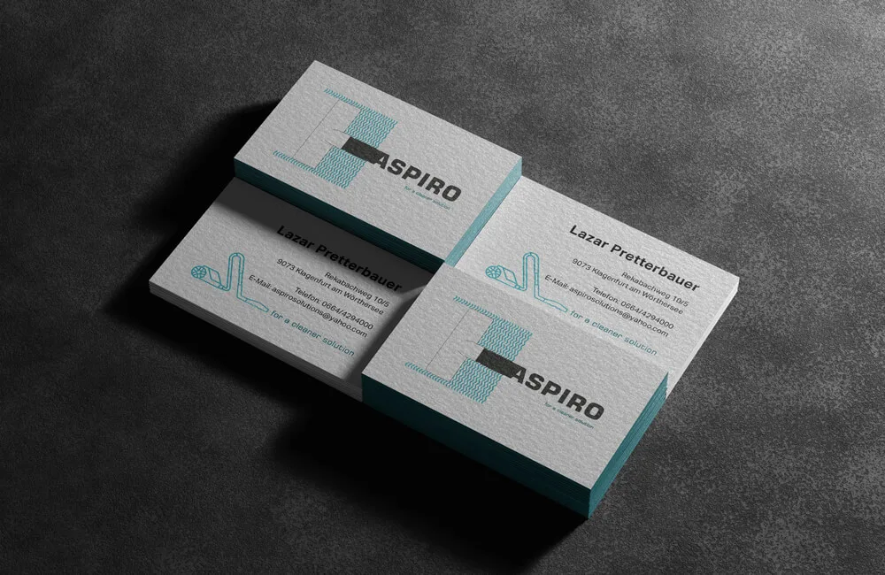 Aspiro-Visitenkarten